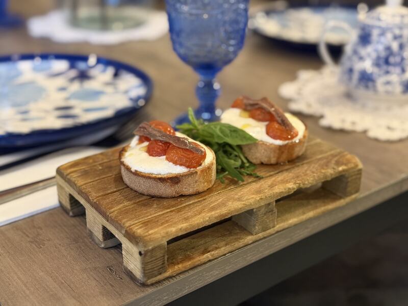 Bruschette – Pane Cunzato, London
